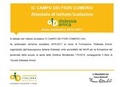 ATTESTATO DISLESSIA AMICA